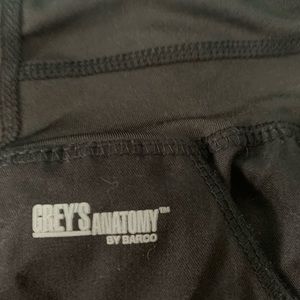 Greys Anatomy Scrub top and pants.  Black, Active